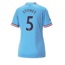 Manchester City John Stones #5 Hjemmedrakt Kvinner 2022-23 Kortermet